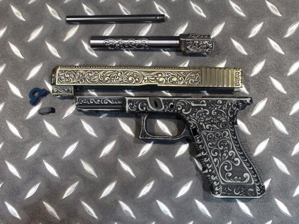 T Ghost Island WE Antique Carving Glock Update Kit G34 / G17